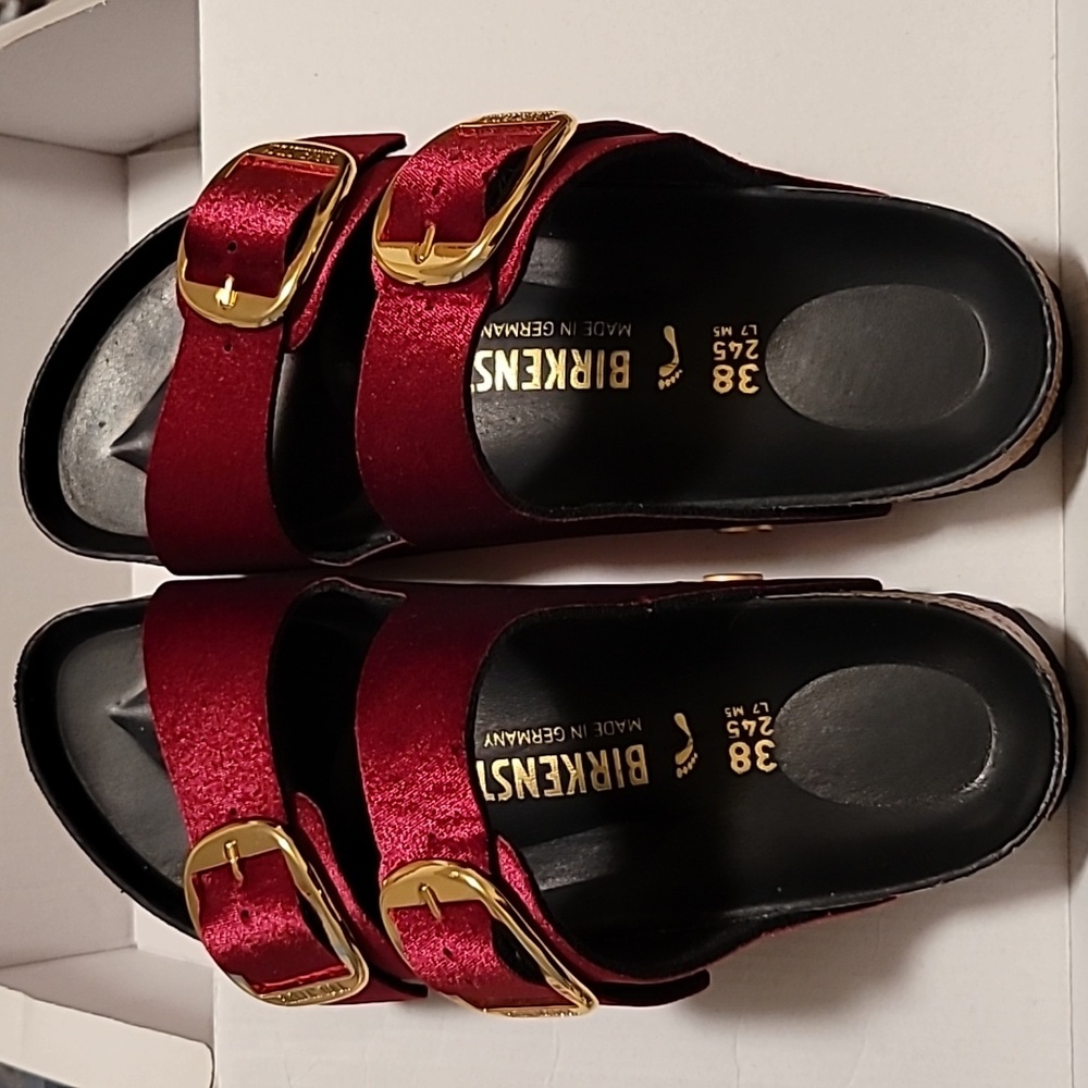 Arizona Big Buckle, Birkenstock size 38.